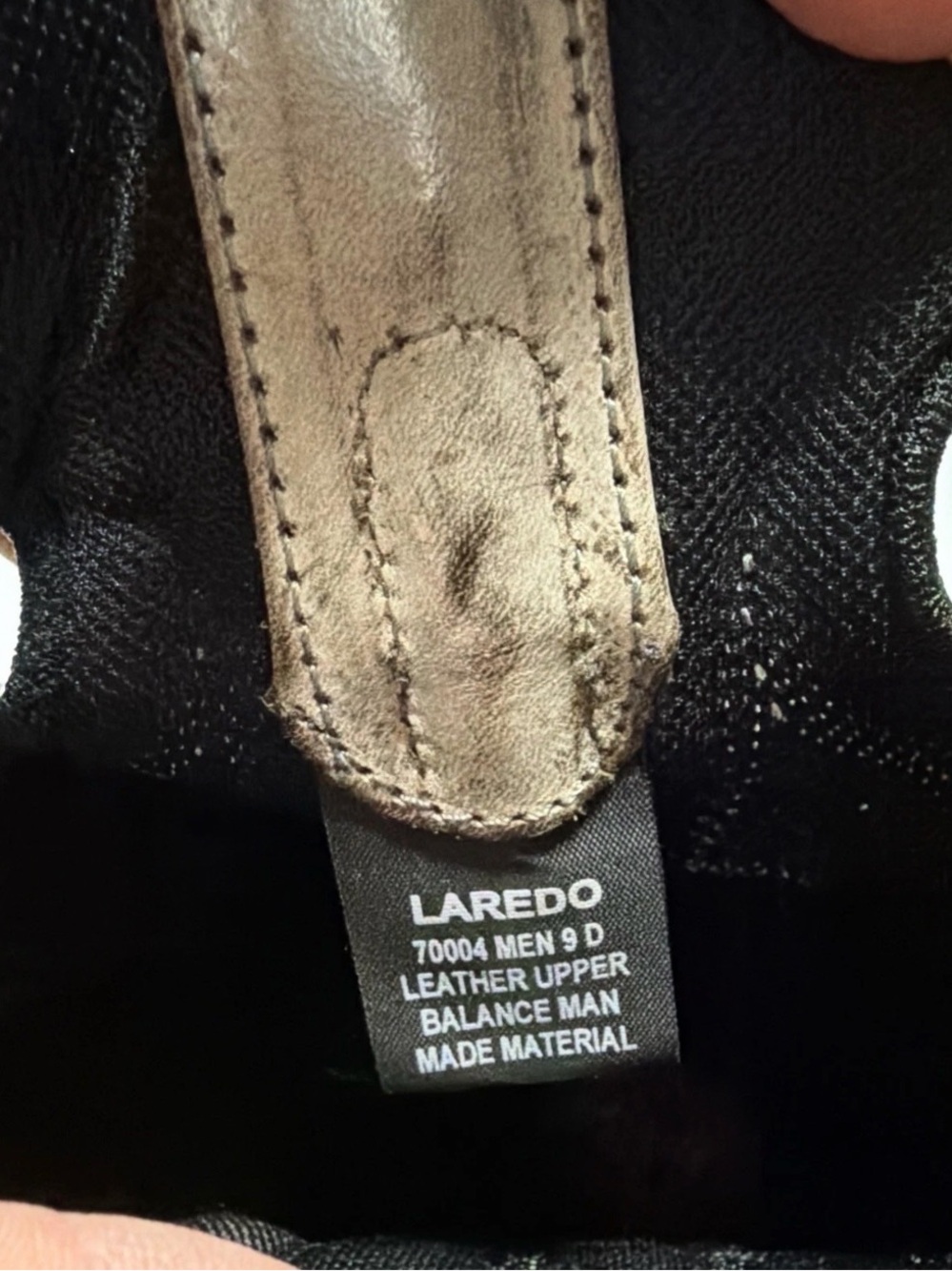 Laredo Birchwood Western Boots Mens
Black Leather Cowboy Boots - Picture 3 of 6